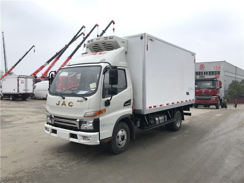 國六 江淮帥鈴E4.2米藍牌冷藏車